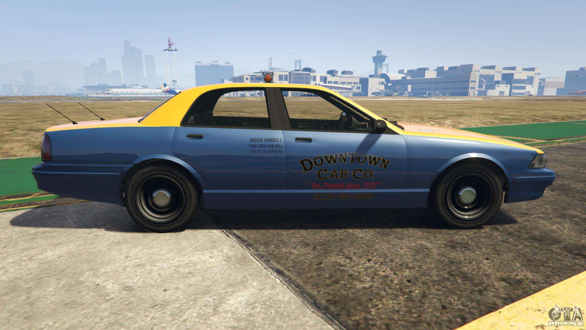 GTA 5 Vapid Taxi - скриншоты, характеристики и описание седана.