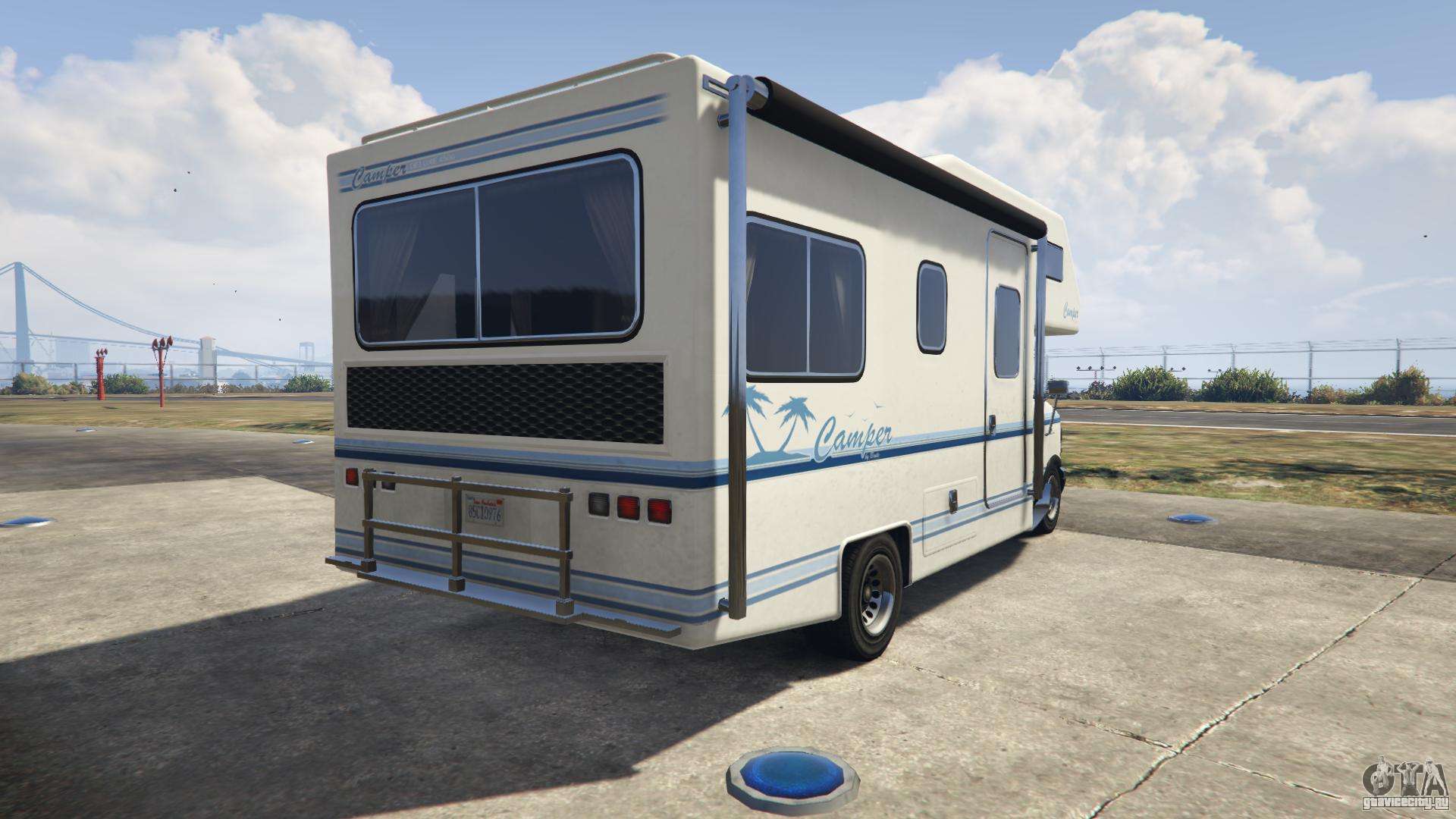 GTA 5 Brute Camper - скриншоты, характеристики и описание фургона.