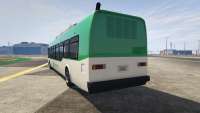 GTA 5 Brute Airport Bus - вид сзади