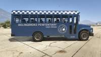 GTA 5 Vapid Prison Bus - вид сбоку