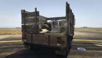 GTA 5 Vapid Scrap Truck - вид сзади