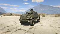 GTA 5 HVY Insurgent Pick-up - вид спереди