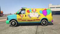 GTA 5 Vapid Clown Van - вид сбоку