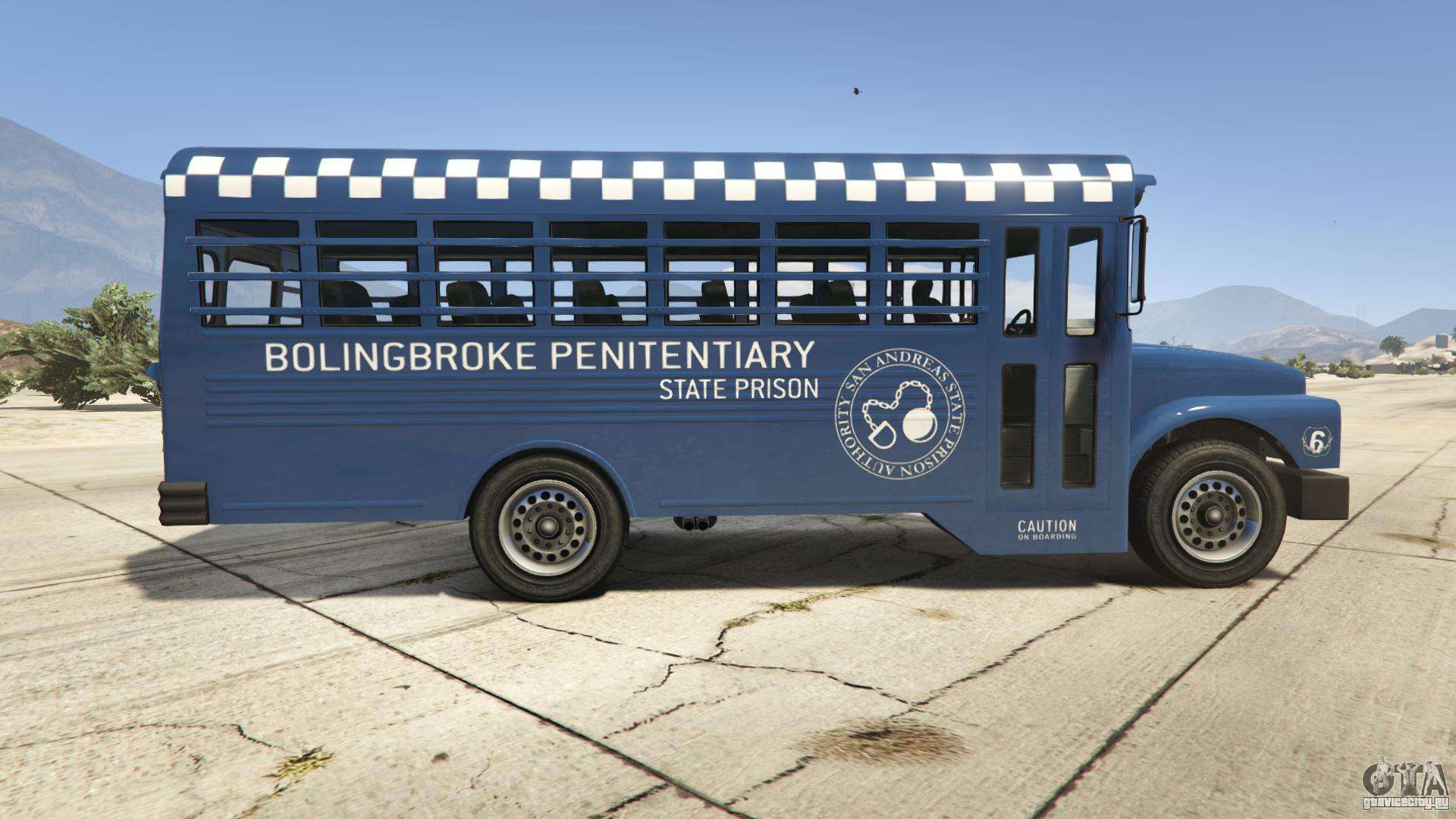 ГТА 5 тюремный автобус