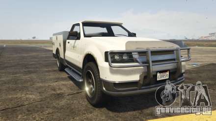 GTA 5 Vapid Utility Truck - скриншоты, характеристики и описание пикапа.