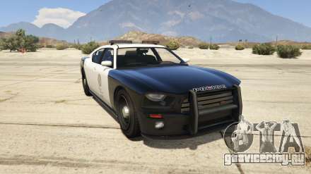 GTA 5 Bravado Police Buffalo - скриншоты, характеристики и описание маслкара.