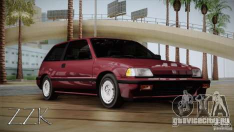 Honda Civic Si Coupe для GTA San Andreas