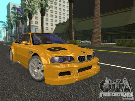 BMW M3 GTR из NFS Most Wanted для GTA San Andreas