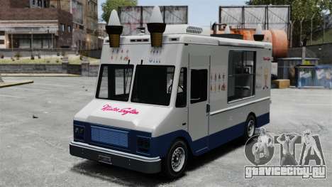 Новый фургон мороженщика для GTA 4