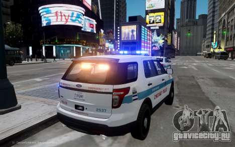 Ford Explorer Chicago Police 2013 для GTA 4