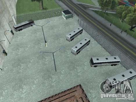 Автобусный парк версия V1.2 для GTA San Andreas