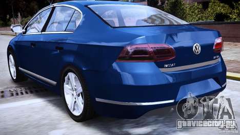 VW Passat B7 TDI Blue Motion для GTA 4