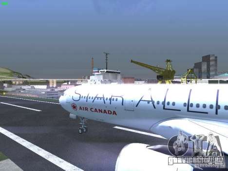 Airbus A330-300 Air Canada для GTA San Andreas