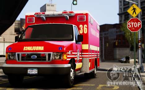 Ford Econoline E350 Ambulance для GTA 4