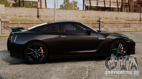 Nissan GT-R Black Edition (R35) 2012 для GTA 4