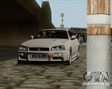 Nissan Skyline GTR R34 для GTA San Andreas