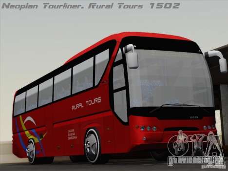 Neoplan Tourliner. Rural Tours 1502 для GTA San Andreas