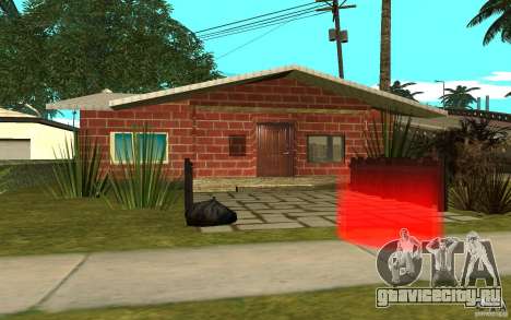 Новые текстуры дома Денис для GTA San Andreas