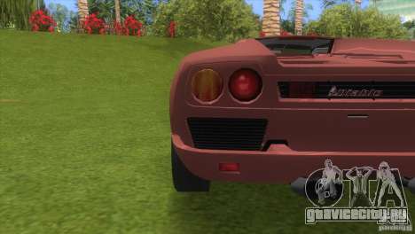 Lamborghini Diablo VTTT Black Revel для GTA Vice City