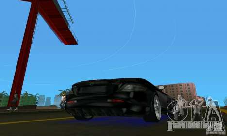 Mercedes-Benz SLR McLaren 722 Black Revel для GTA Vice City