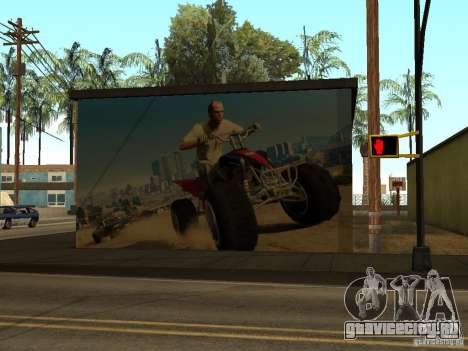 Плакат из GTA 5 для GTA San Andreas