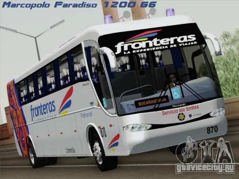 Marcopolo Paradiso 1200 G6 для GTA San Andreas