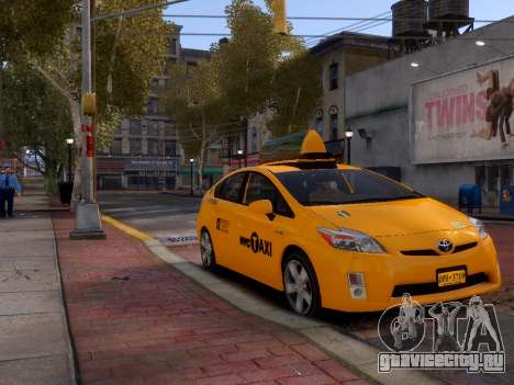 Toyota Prius NYC Taxi 2013 для GTA 4