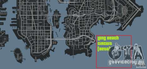 Long Beach Circuit [Beta] для GTA 4
