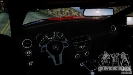 Mercedes Benz C63 AMG SAIBON Paint Job для GTA 4