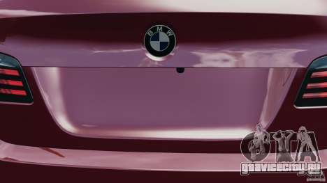 BMW M5 2012 для GTA 4