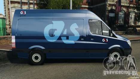 Mercedes-Benz Sprinter G4S ES Cash Transporter для GTA 4
