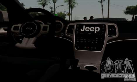 Jeep Grand Cherokee SRT-8 2013 для GTA San Andreas