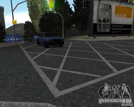 Новые текстуры дорог для GTA UNITED для GTA San Andreas
