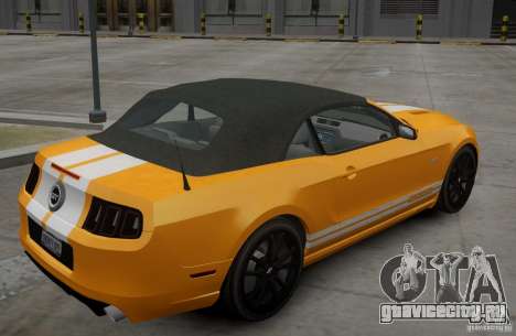 Ford Mustang GT Convertible 2013 для GTA 4