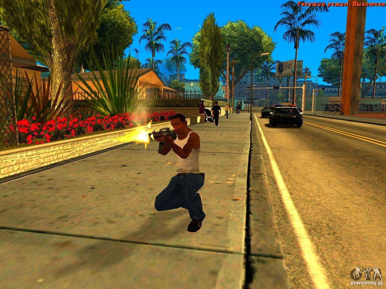 New Animations V1.0 для GTA San Andreas.