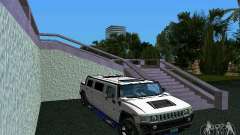 Hummer H2 SUT Limousine для GTA Vice City