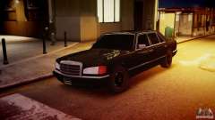 Mercedes-Benz 560 SEL Black Edition для GTA 4