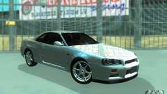 Nissan Skyline GT-R34 для GTA San Andreas