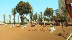 Modern beach in Los-Santos для GTA San Andreas