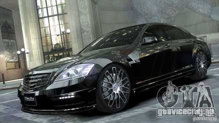 Mercedes-Benz S-Class W221 Black Bison 2009 Black Edition для GTA 4
