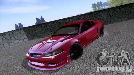 Ford Mustang SVT Cobra 2003 Black wheels для GTA San Andreas