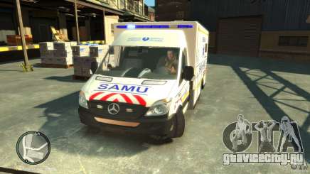 Mercedes-Benz Sprinter Ambulance для GTA 4