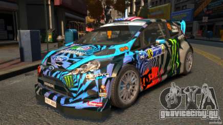 Ford Fiesta Rallycross - Ken Block (Hoonigan) 2013 для GTA 4