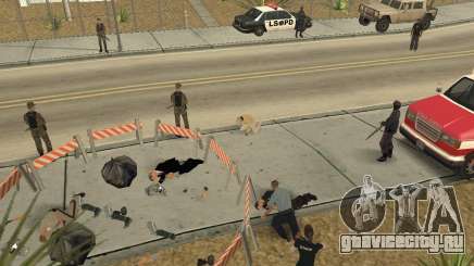 Место преступления (Crime scene) для GTA San Andreas