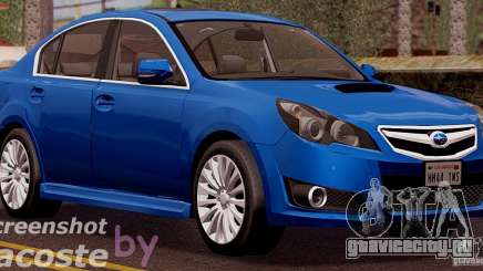 Subaru Legacy B4 2010 для GTA San Andreas