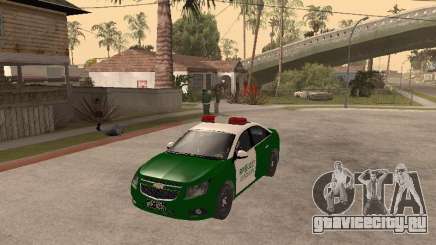 Chevrolet Cruze Carabineros Police для GTA San Andreas
