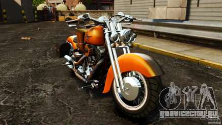 Harley Davidson Fat Boy Lo Vintage для GTA 4