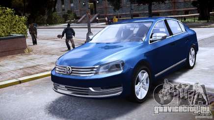 VW Passat B7 TDI Blue Motion для GTA 4