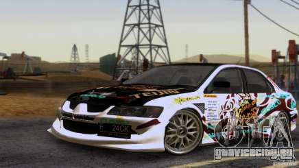 Mitsubishi Lancer Evolution 8 для GTA San Andreas