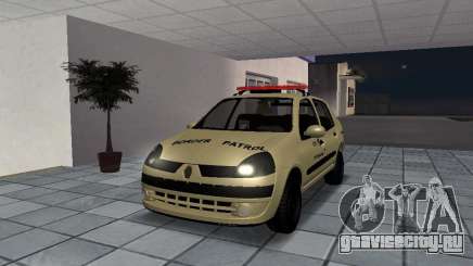 Renault Clio Symbol Police для GTA San Andreas